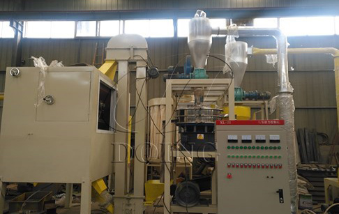 Aluminum plastic separation machine installed in Chongqing, China